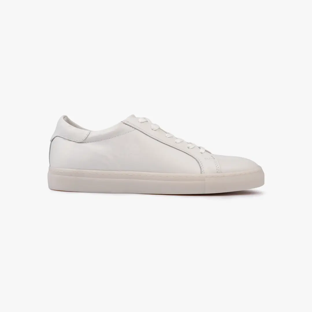 Omnio finn sneakers heren off-while leer