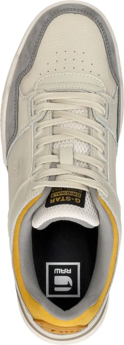 G-Star Attacc POP LEA M Sneakers Laag - gebroken wit - Maat 44 - afbeelding 5 van 6