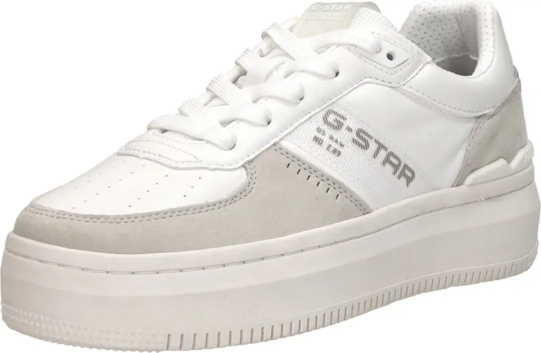 G-Star Eve BSC LEA W Sneakers Laag - wit - Maat 42 - afbeelding 4 van 6