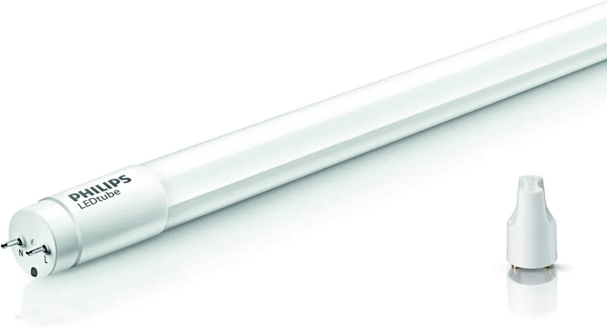 Philips LEDtube T8 Rookglas 8W 800lm - 4 Stuks