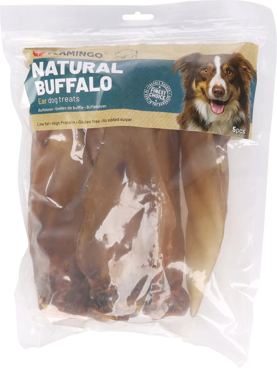 Flamingo Nature Snack Buffeloren met Vlees