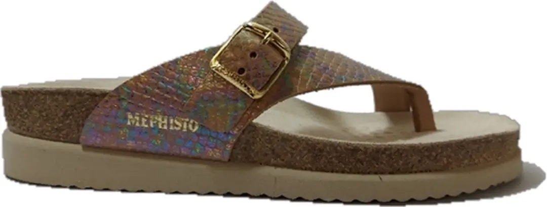 Mephisto Slipper Helen Multicolor Reptile Dames Slippers