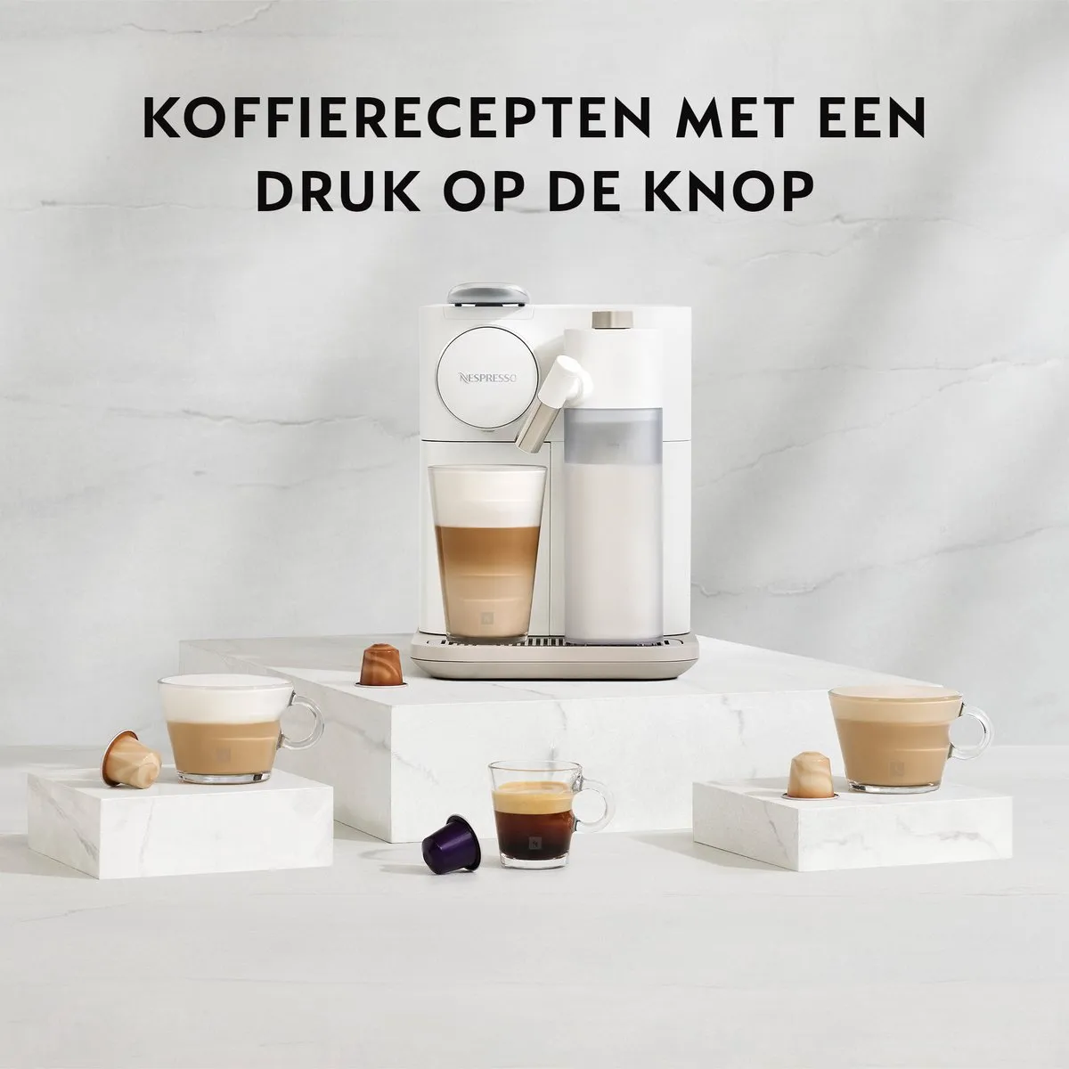 De'Longhi Nespresso Gran Lattissima EN640.W Koffiecupmachine - Wit