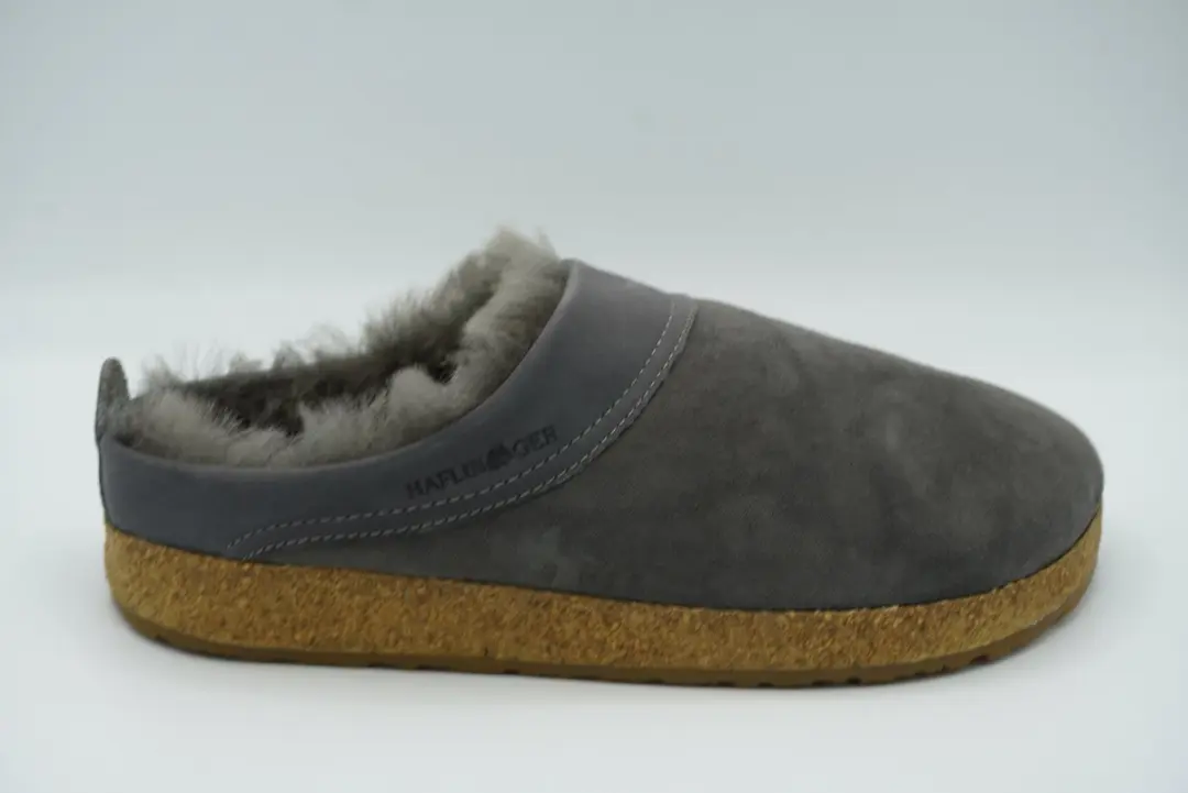Haflinger Snowbird Anthrazit Uniseks Pantoffels - Grijs - 38 - afbeelding 6 van 6