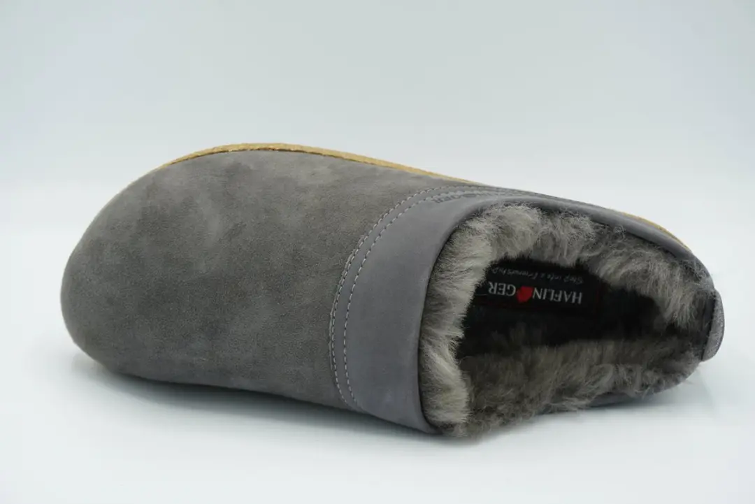 Haflinger Snowbird Anthrazit Uniseks Pantoffels - Grijs - 38 - afbeelding 4 van 6