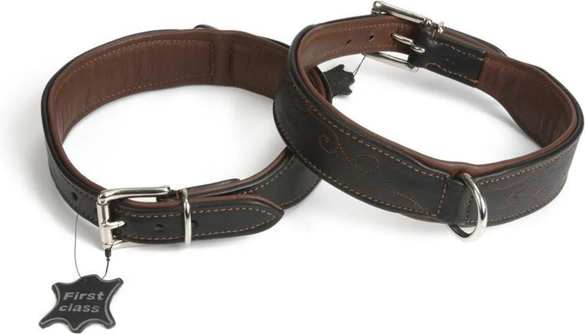 Beeztees Leren Halsband Swirl