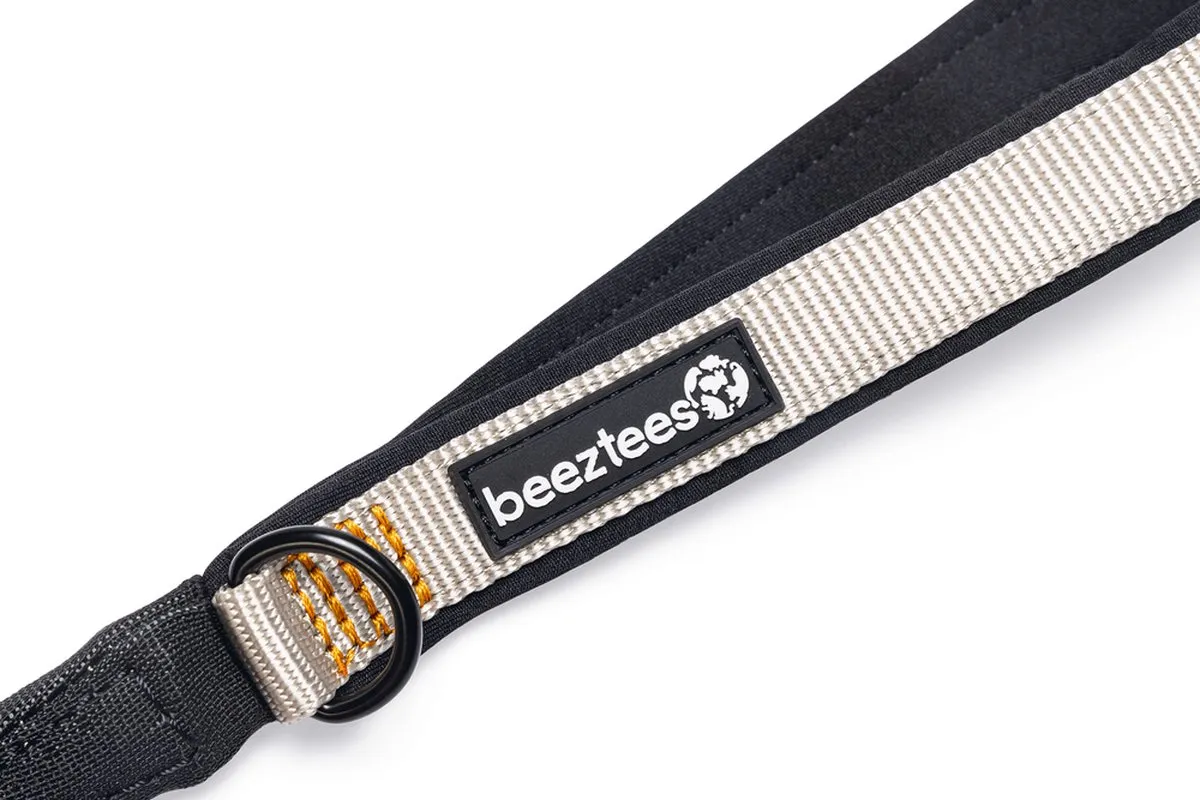 Beeztees Premium Parinca - Hondenriem - Rond - Nylon - Grijs - 120x1,2 cm