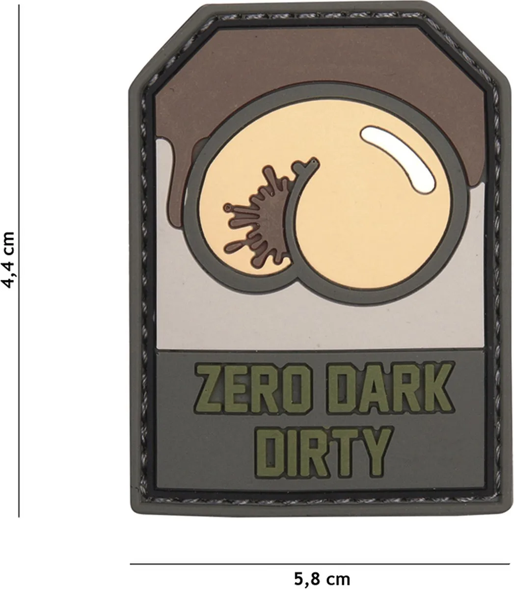 101 Inc Embleem 3D PVC Zero Dark Dirty Multi