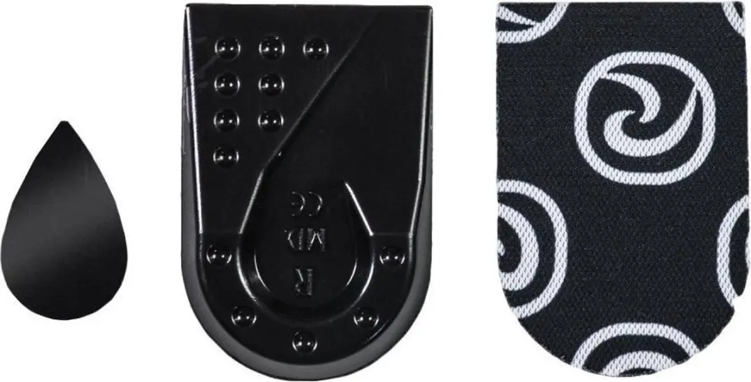 Rehband Inlegzolen Qd Bone Spur Pu Zwart 6-delig Maat S