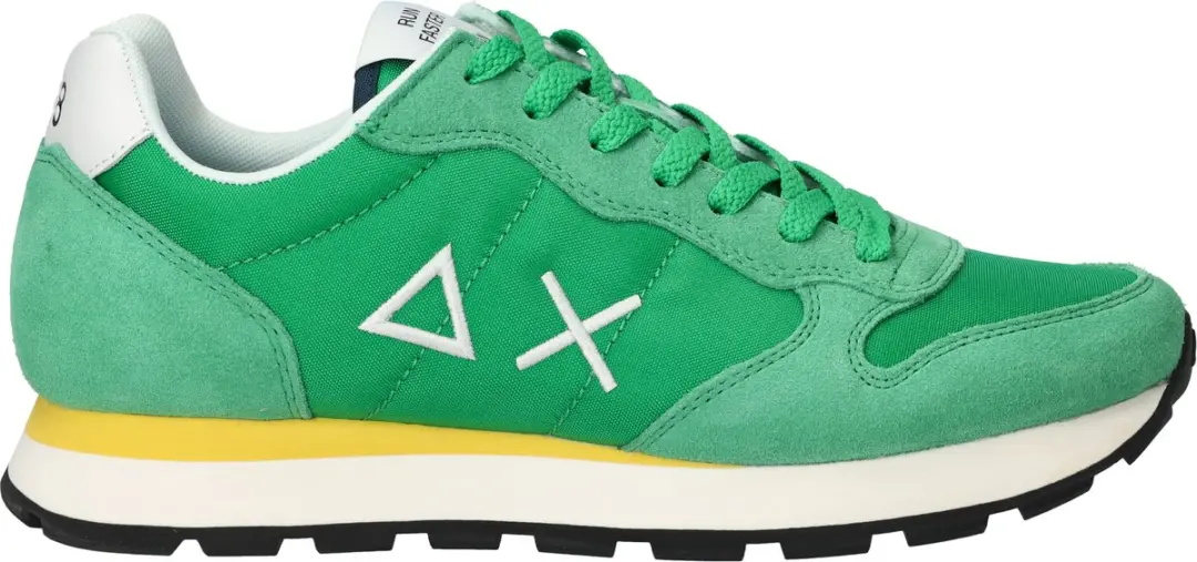 Sun68 Sneaker Tom Fluo Solid Verde Prato Groen
