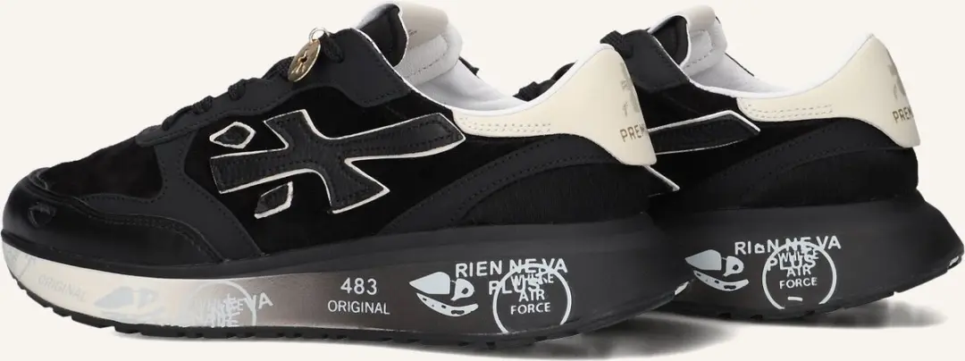 Premiata Lauryn Sneakers - Zwart - Maat 41 - afbeelding 5 van 6