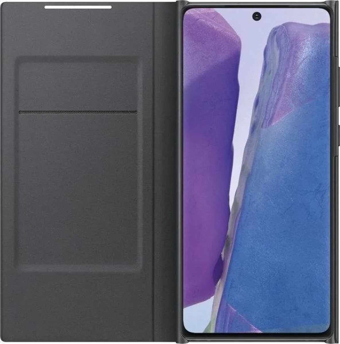 Samsung LED View Cover EF-NN980PBEGEU - Galaxy Note20 - Zwart