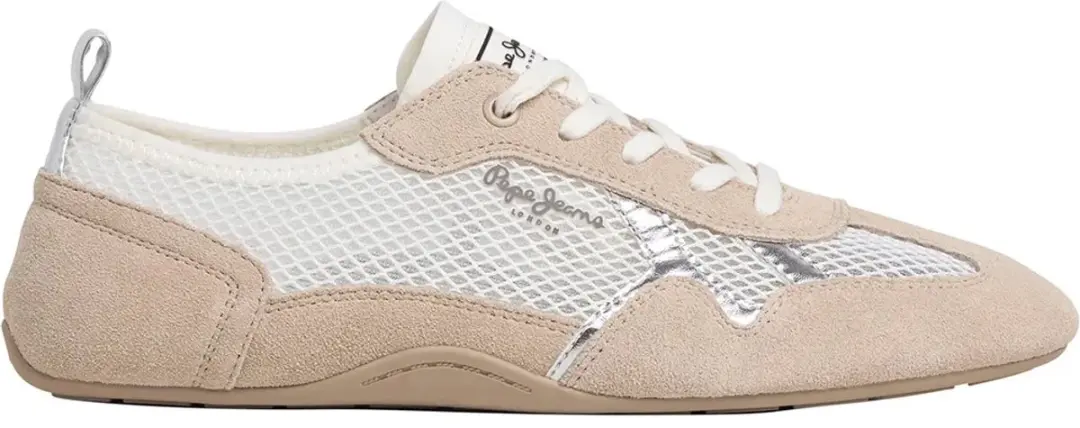 Pepe Jeans Noa Net Schoenen Beige EU 39 Vrouw