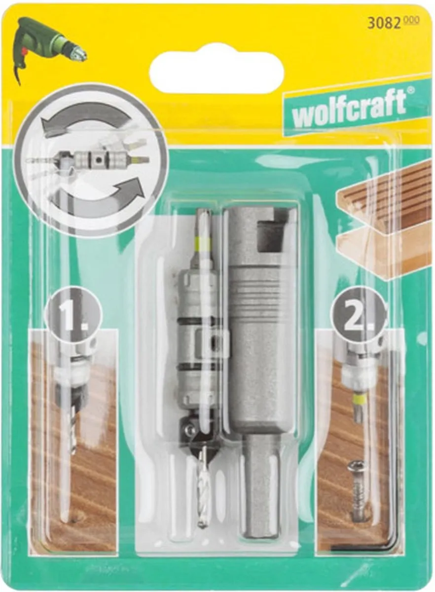 Wolfcraft Flipbit Starterset 5-delig 3082000