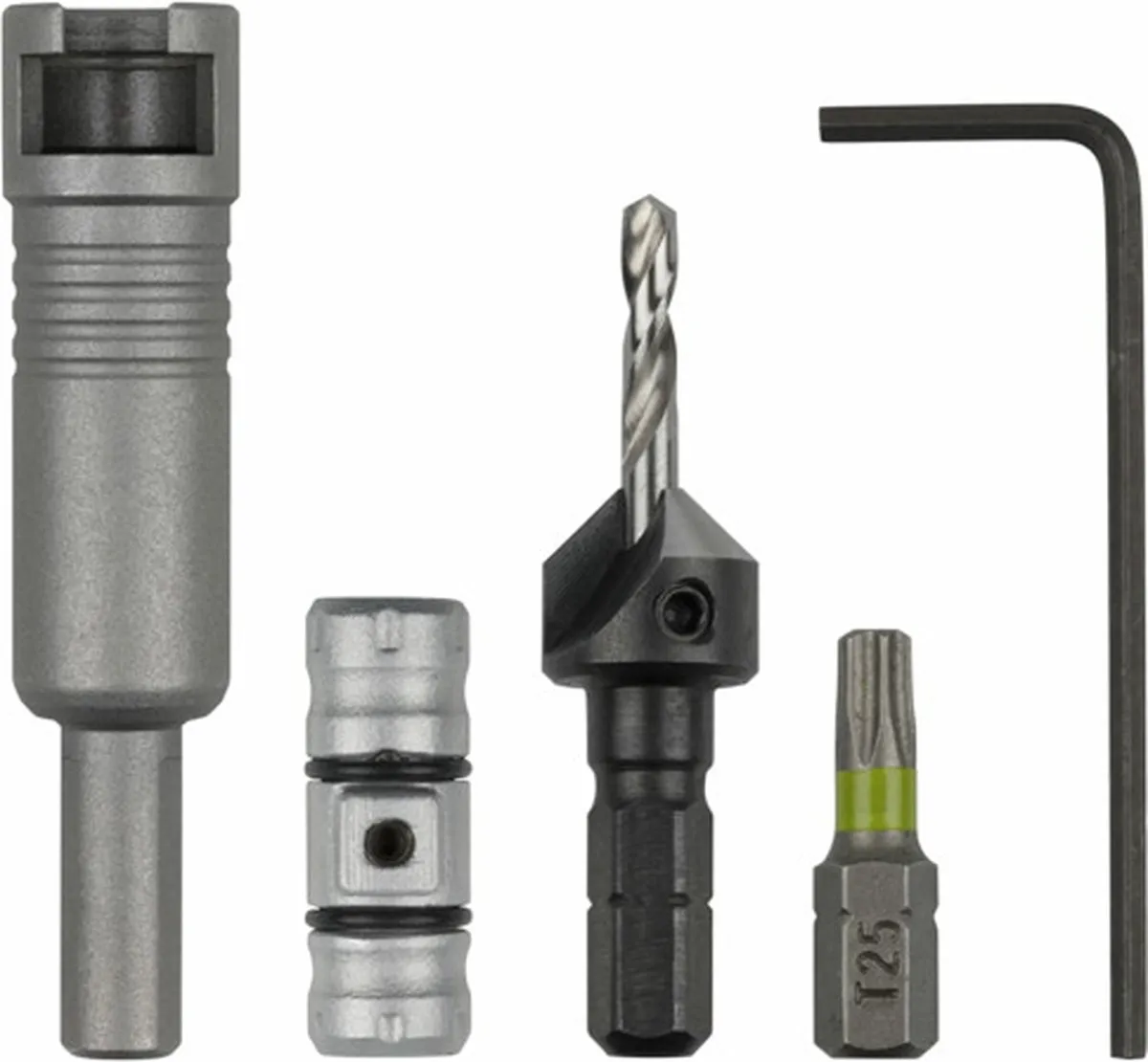 Wolfcraft Flipbit Starterset 5-delig 3082000