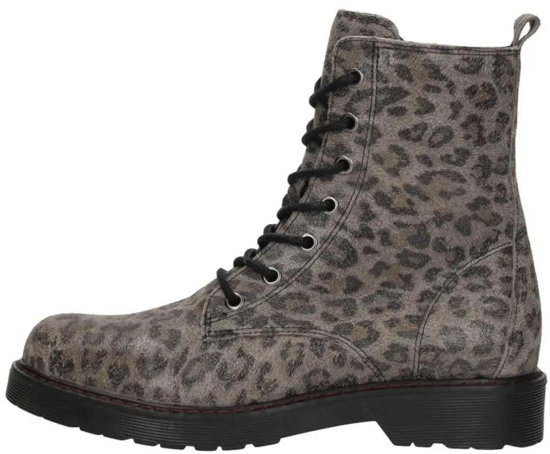 AQA Shoes - A8805 - Hoge sneakersVeterbootsDames veterschoenenDames sneakersHalf-hoge schoenen - Kleur: Bruin - Maat: 40 - afbeelding 2 van 6