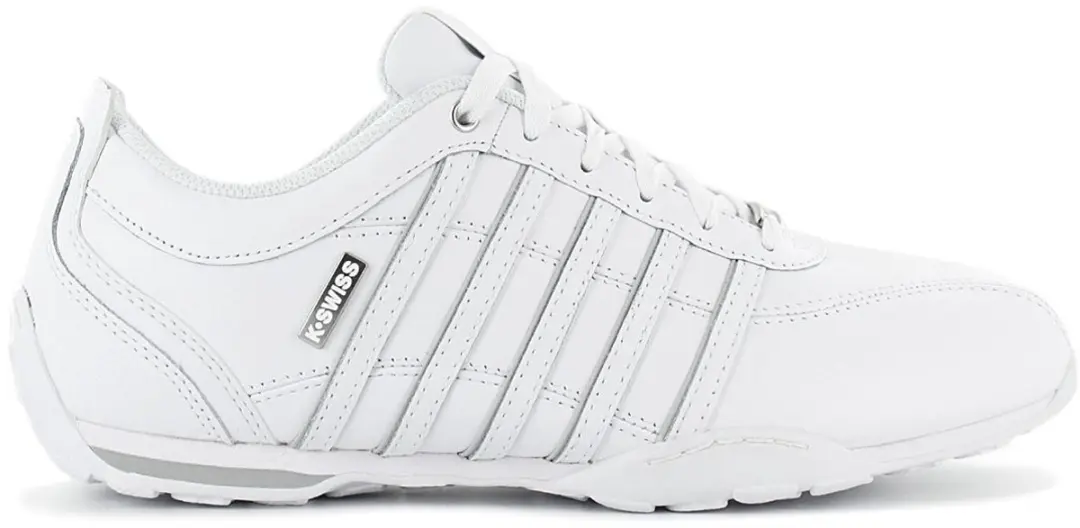 K-SWISS Arvee 1.5 Heren Sneaker Sportschoenen 02453-980-M Wit / Grijs - afbeelding 3 van 6