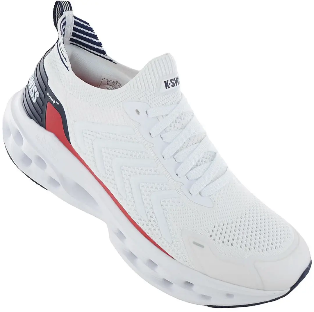 K-Swiss Impulse Tubes Lite - Heren Sneakers Schoenen Wit 04427-130-M , Maat: EU 47 - afbeelding 6 van 6