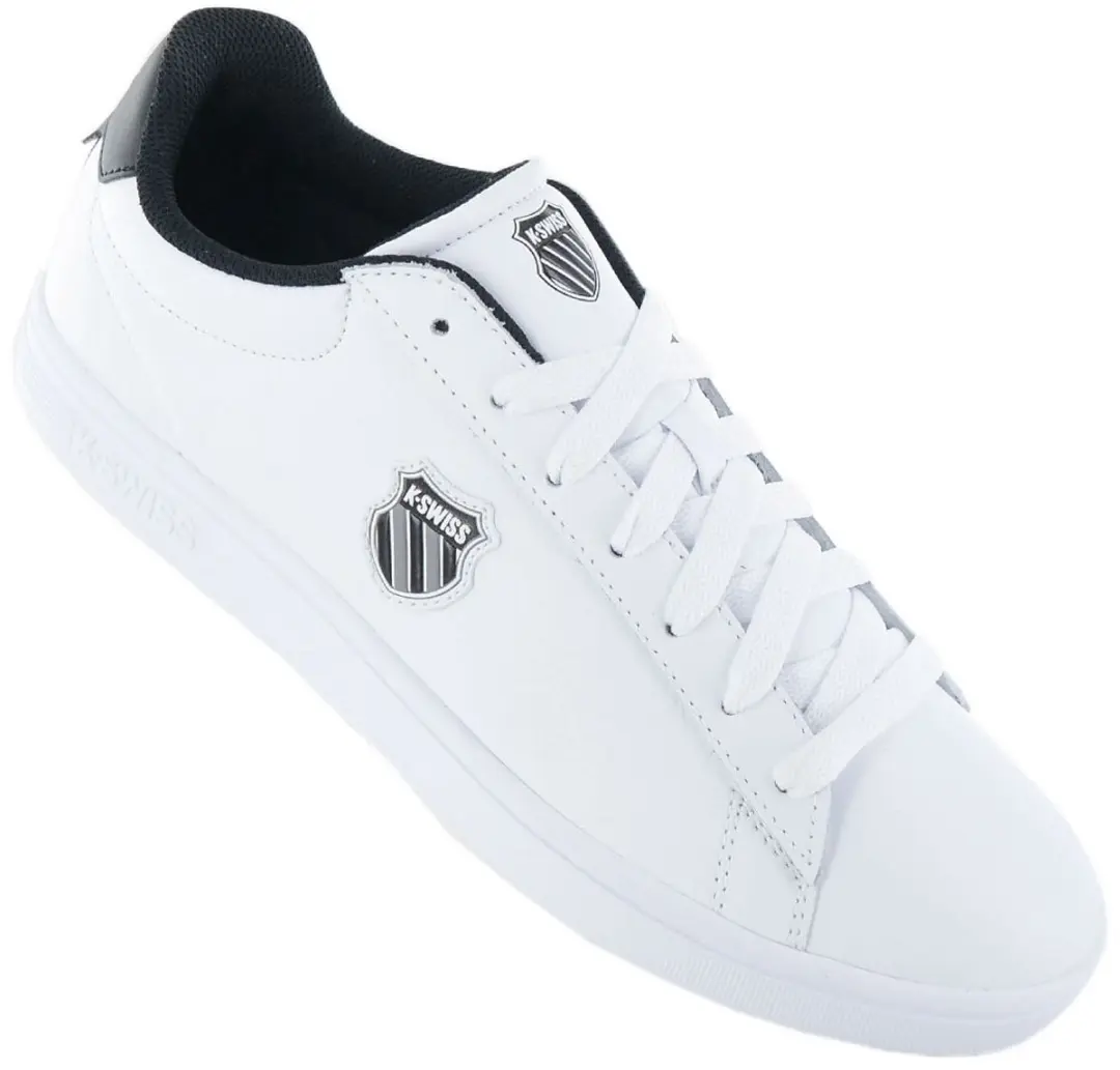 K-Swiss Classic Court Shield 2 II - Heren Sneakers Schoenen Wit 04412-989-M , Maat: EU 40 - afbeelding 6 van 6