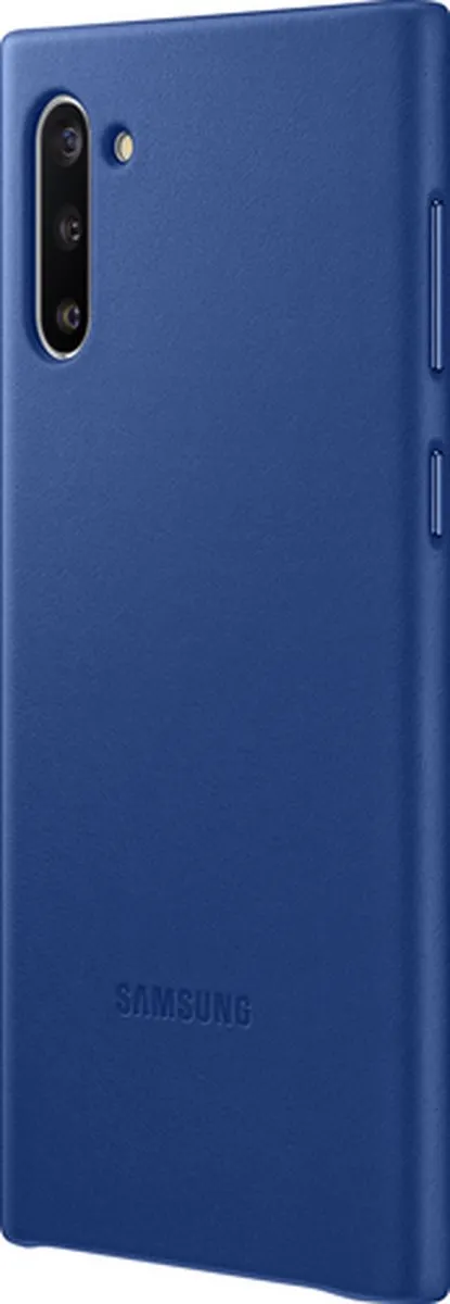 Samsung Leather Cover Galaxy Note 10 - Blauw