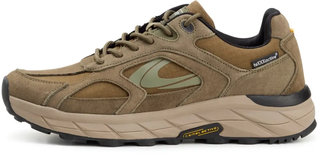 camel active teXXXactive® Sneakers van nubuckleer