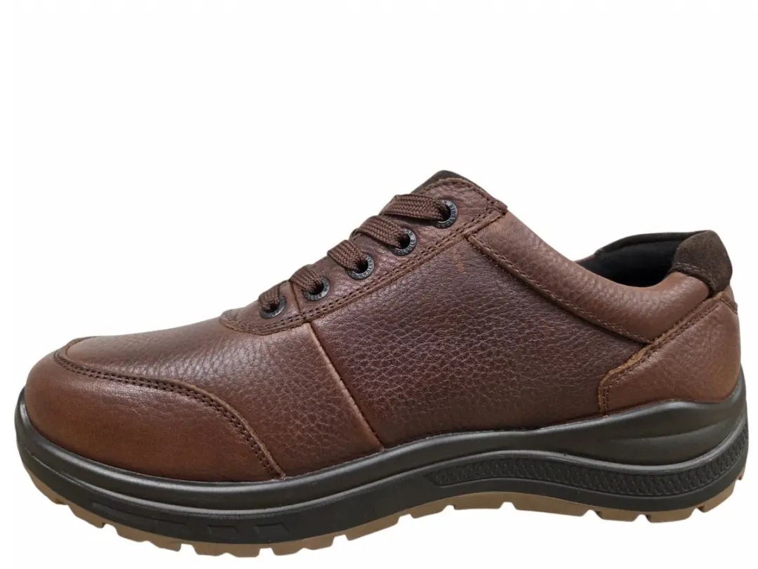 G Comfort R-1292CS Chestnut Veterschoenen Bruin Leer Heren Breed - Bruin - 46 - afbeelding 4 van 5