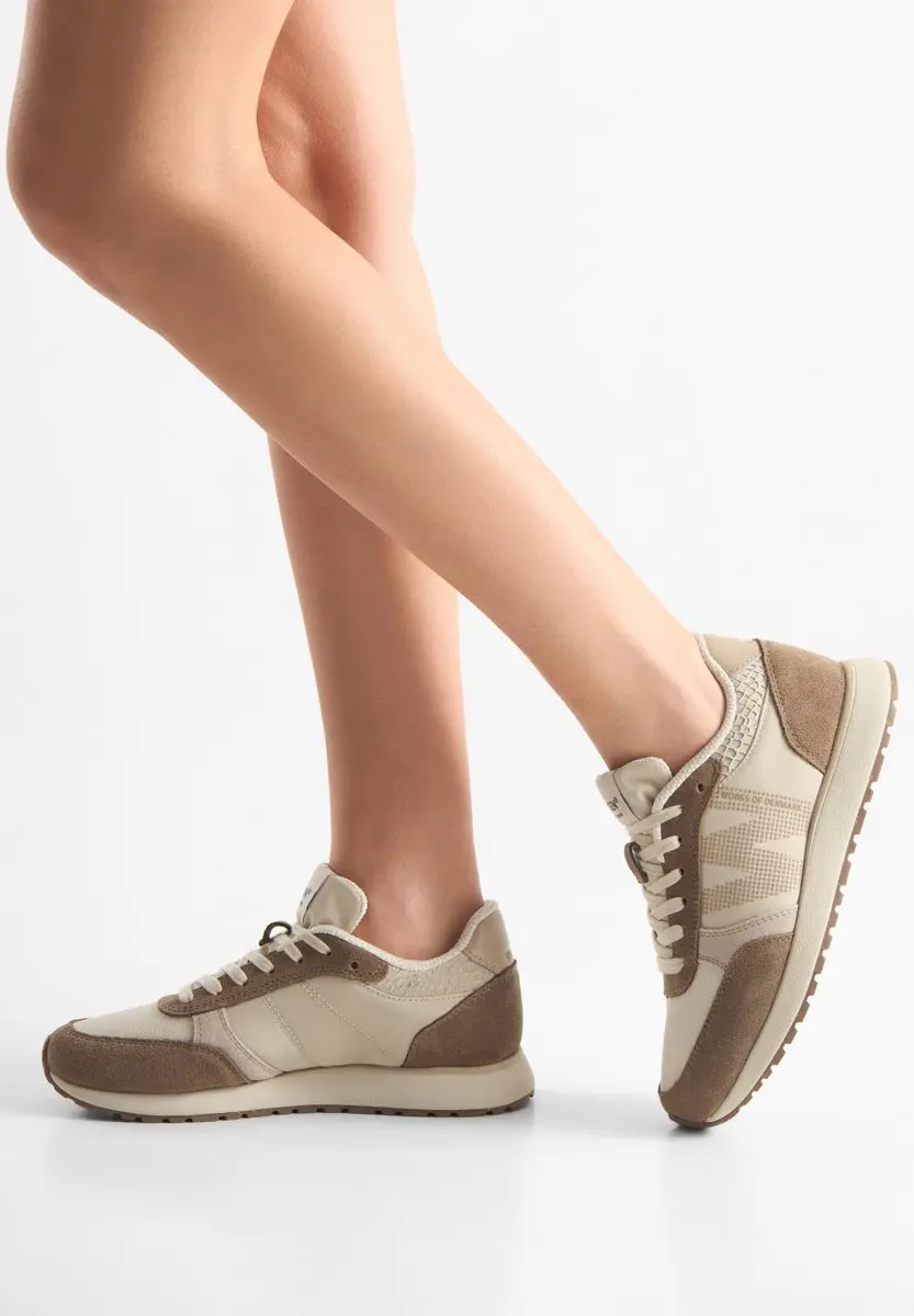 Woden Ronja Sneakers - Dames - Beige - Maat 38 - afbeelding 2 van 6