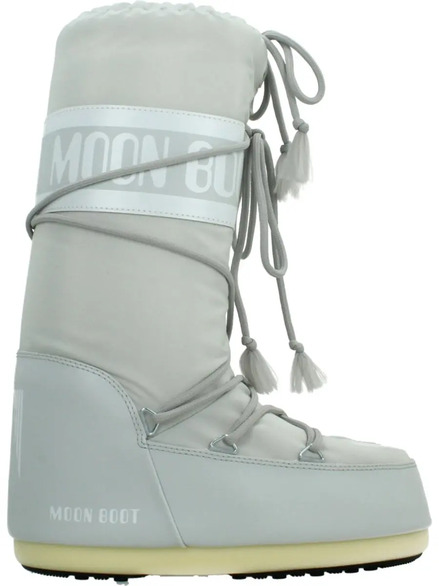 Moon Boot Icon Nylon Laarzen Grijs - afbeelding 2 van 6
