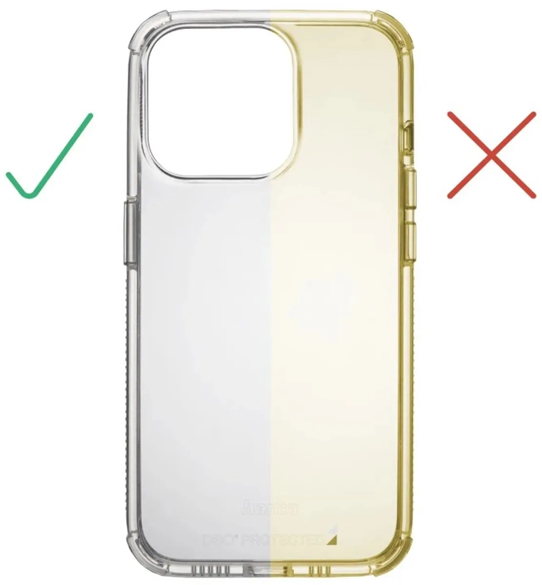 Hama Hoesje iPhone 16 Pro Max Extreme Protect - Transparant 00136864