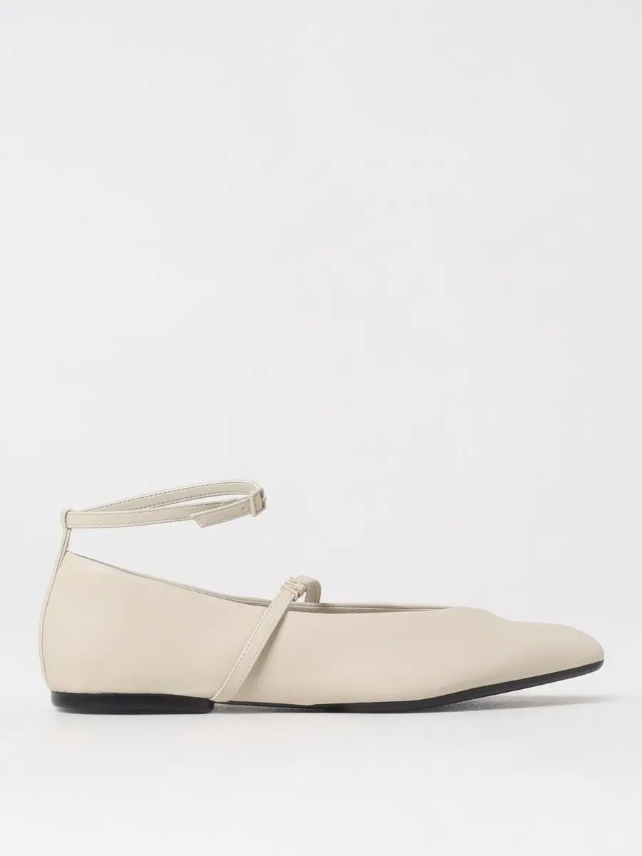 Ankle Strap Ballerina Flats Wo