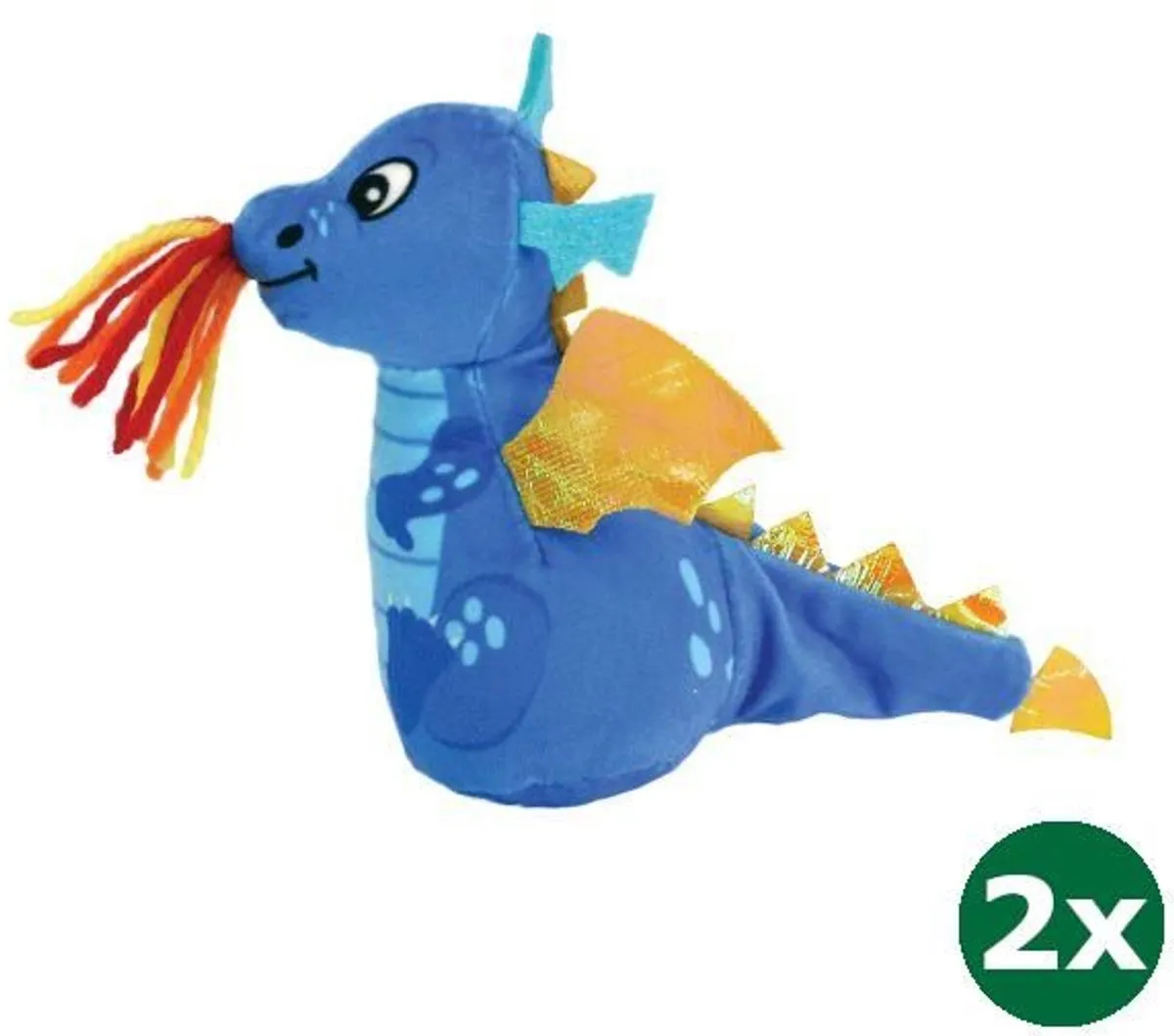 KONG Enchanted Dragon - 2 Stuks Blauw