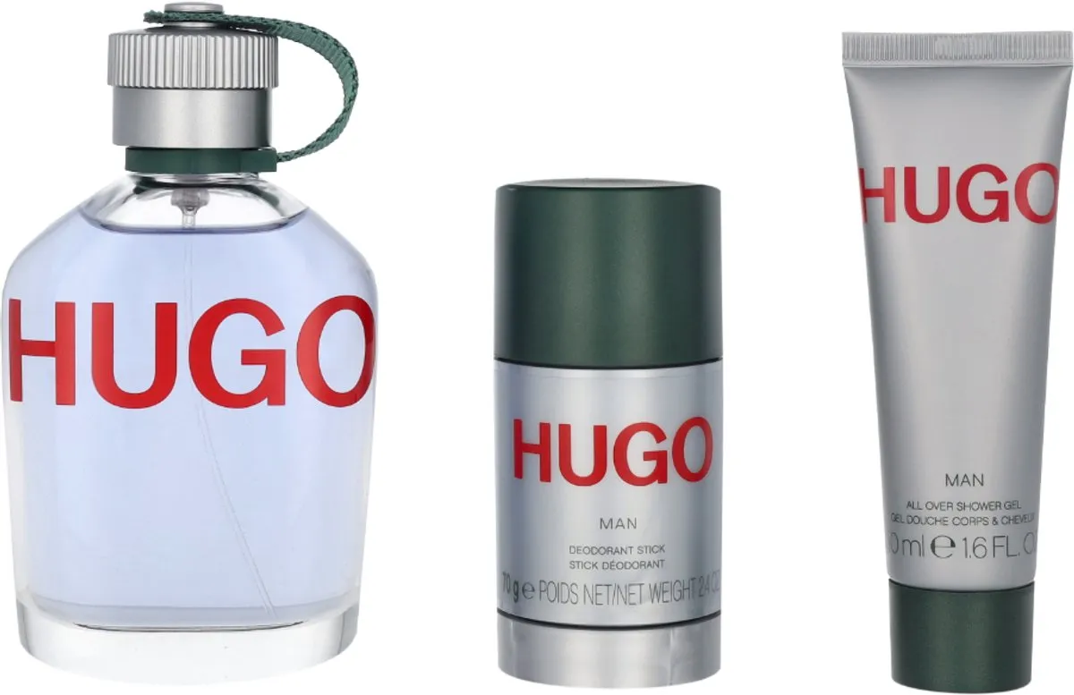Hugo Boss Case 3 Stuks - 250ml