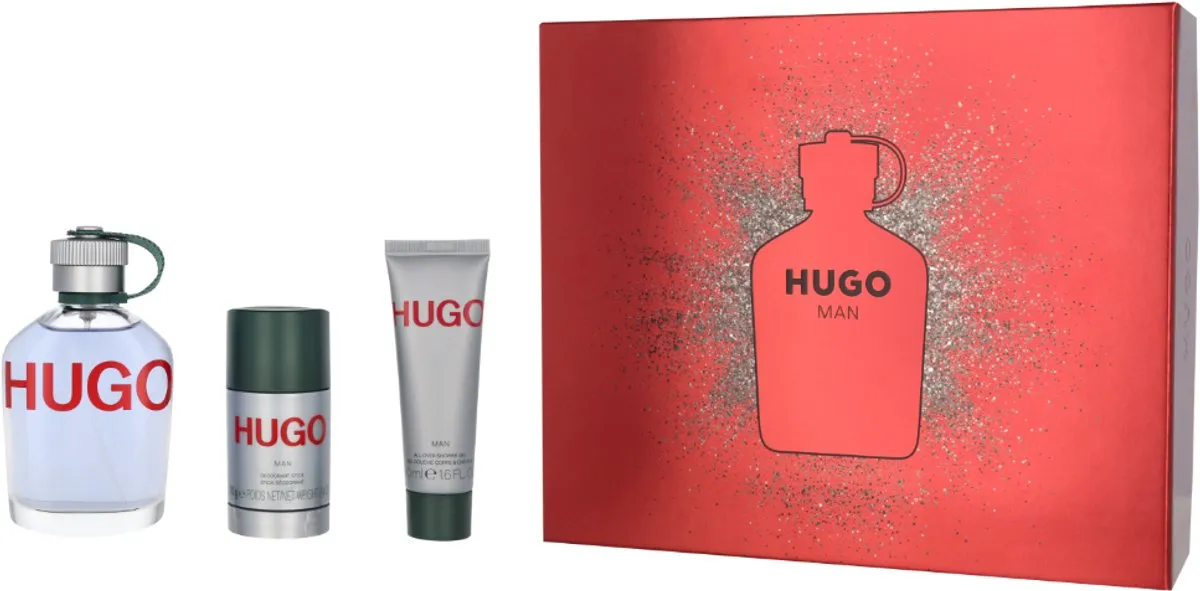 Hugo Boss Case 3 Stuks - 250ml