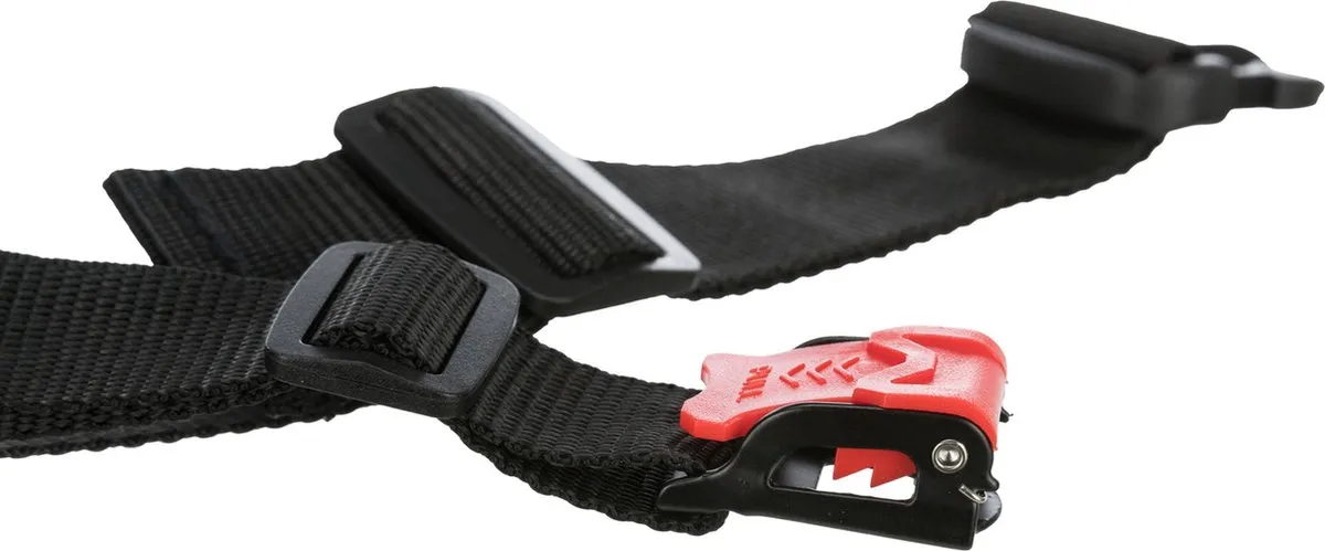 Trixie Joggingceintuur - 70-130 cm - Grijs/Zwart - afbeelding 2 van 6