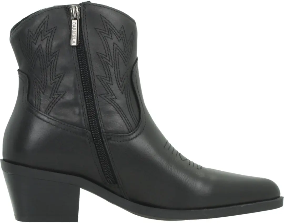 Carmela 16439101 Booties Met Hak Zwart EU 37 Vrouw