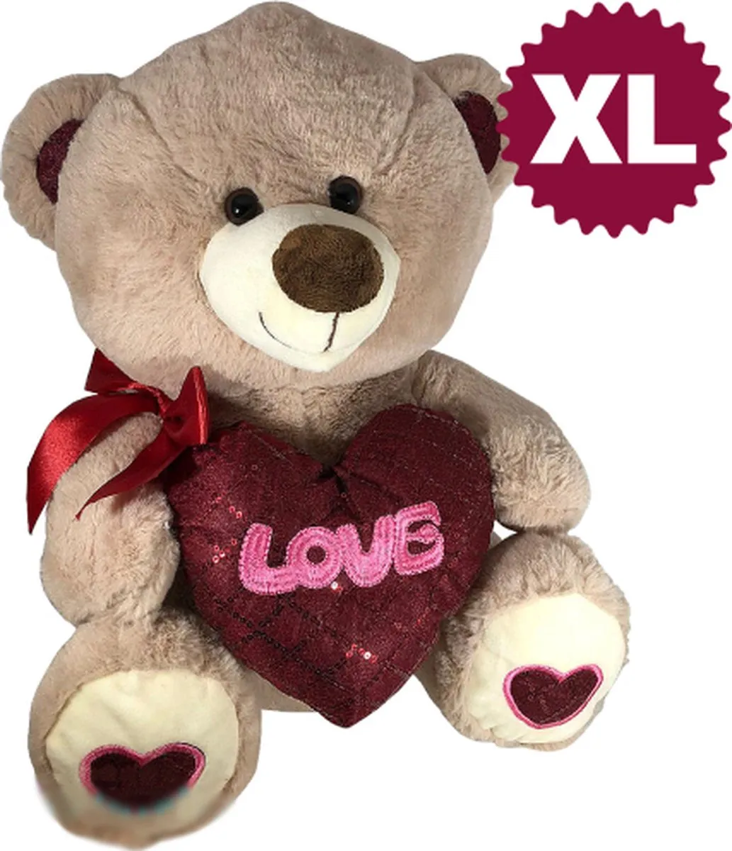 Topknuffels Teddybeer XL 70cm Pluche Knuffel