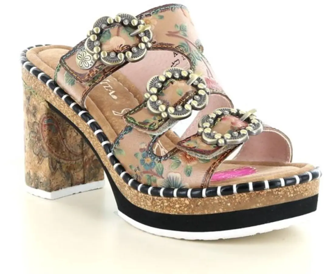 Laura Vita Naomio 11 Sandalen Cognac 42 - afbeelding 2 van 6