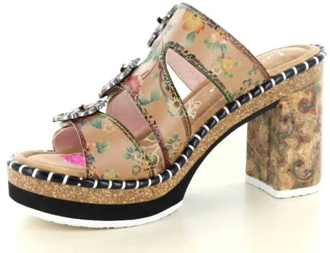 Laura Vita Naomio 11 Sandalen Cognac 42 - afbeelding 4 van 6