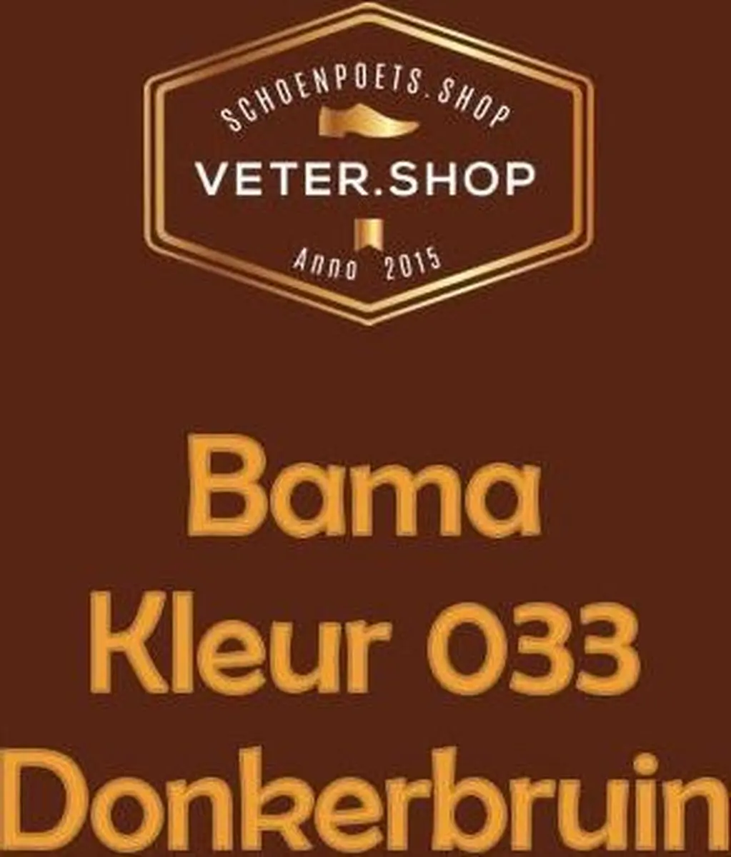 Bama G56 schoen creme voor glad leer