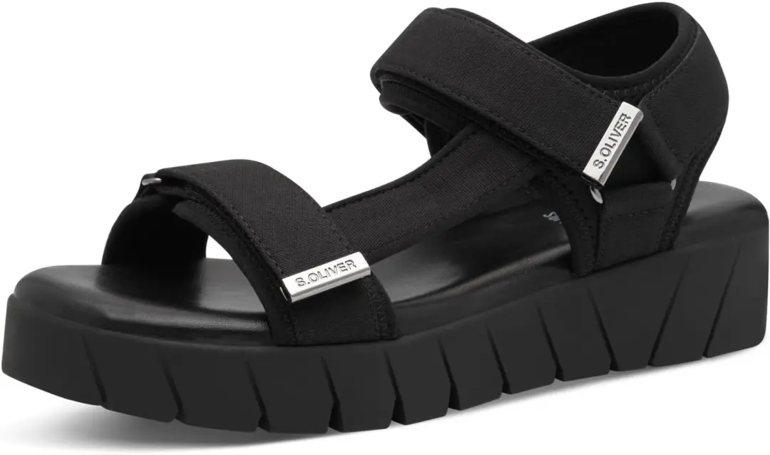 s.Oliver Dames Sandalen 5-28706-44 Zwart