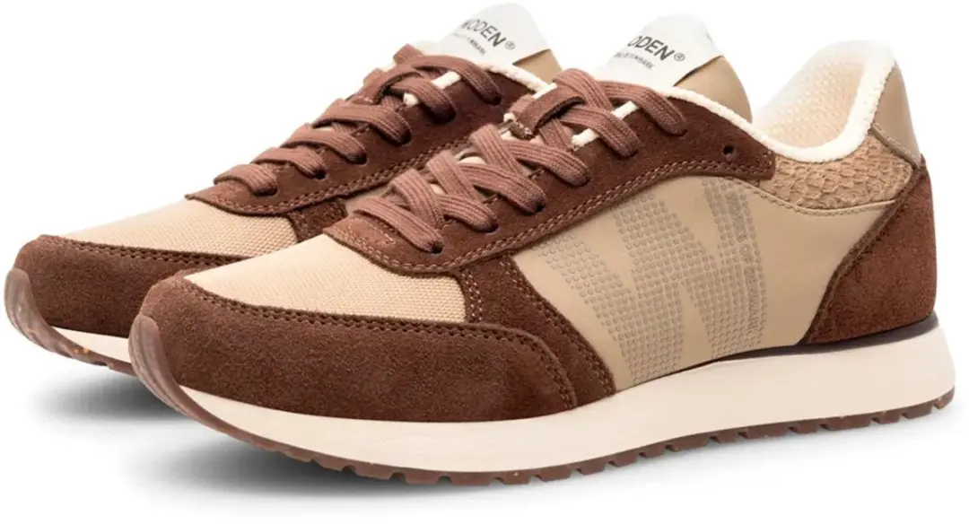 Woden Ronja Sneakers - Dames - Bruin - Maat 40 - afbeelding 3 van 6