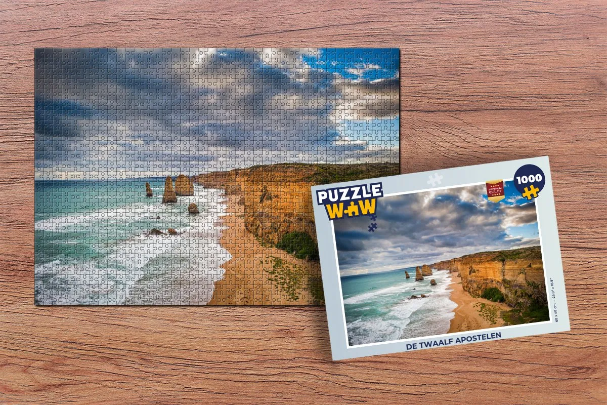 PuzzleWow De twaalf apostelen Legpuzzel 1000 Stuks - Multicolor