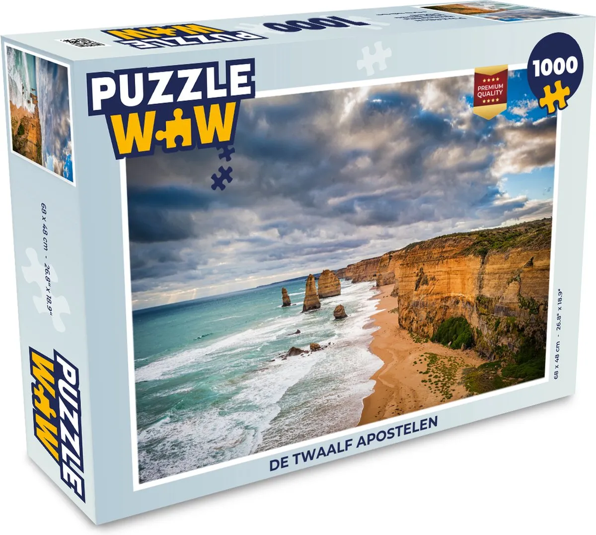 PuzzleWow De twaalf apostelen Legpuzzel 1000 Stuks