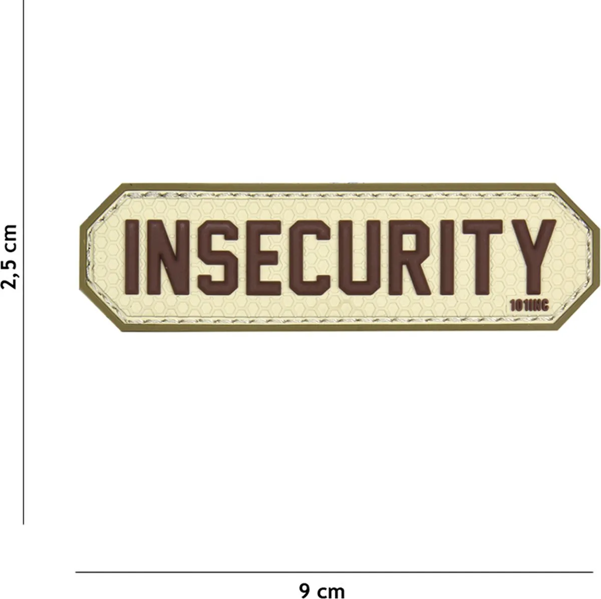 101 Inc Embleem 3D PVC Insecurity Coyote 18004