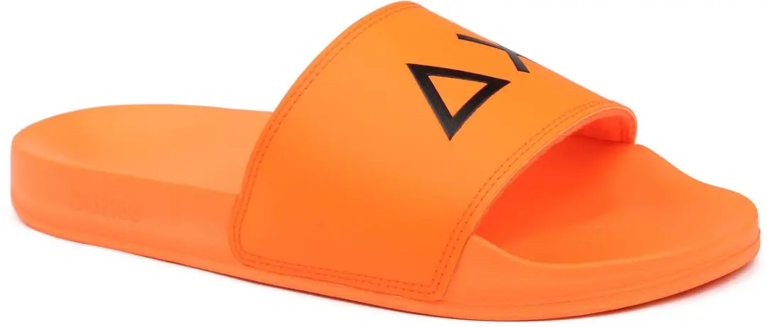 Sun68 Slippers Logo Oranje