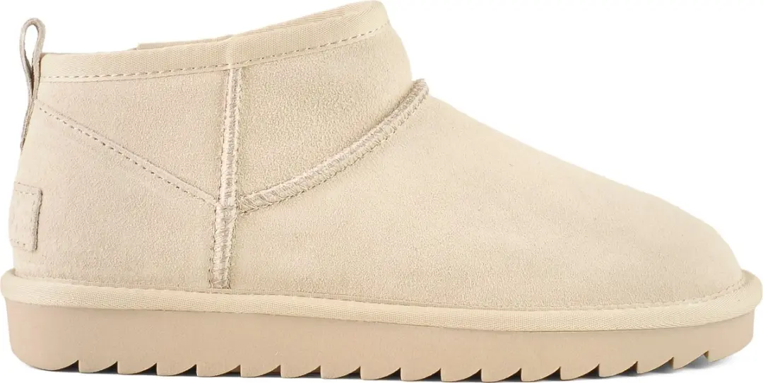 Colors of California Boots - Suede Enkel Laarzen - Beige - Maat 40