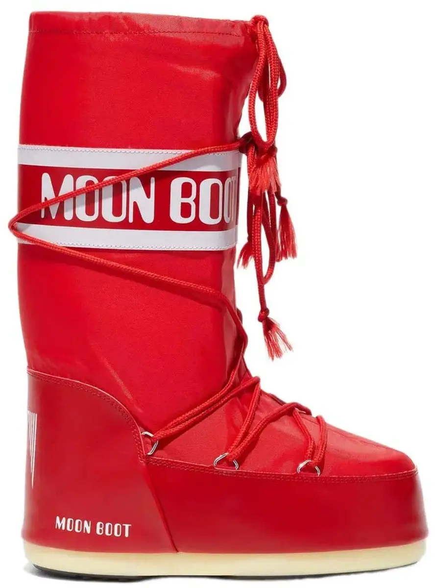 Moon Boot Icon Nylon Laarzen Rood EU 45-47