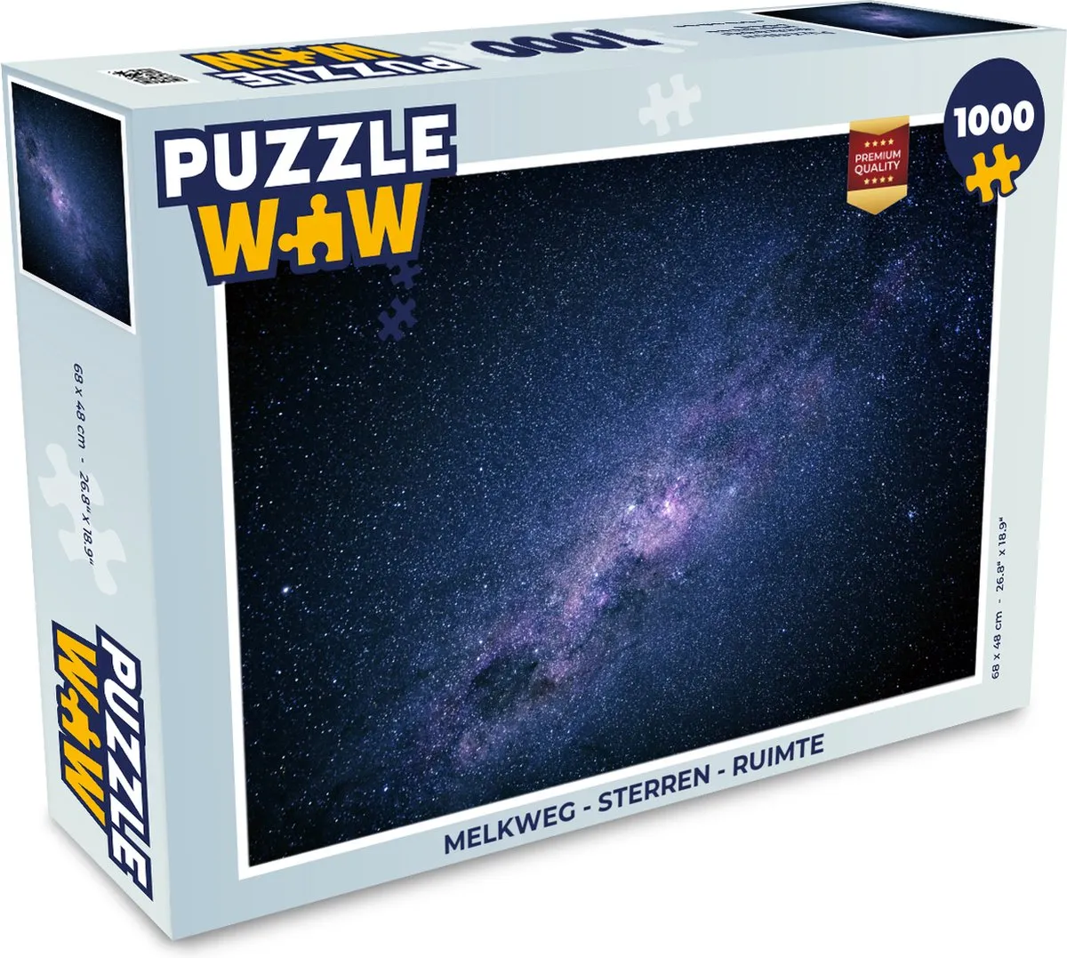 PuzzleWow Melkweg Legpuzzel 1000 Stuks