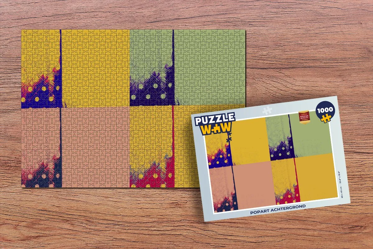 PuzzleWow Legpuzzel 1000 Stuks Multicolor