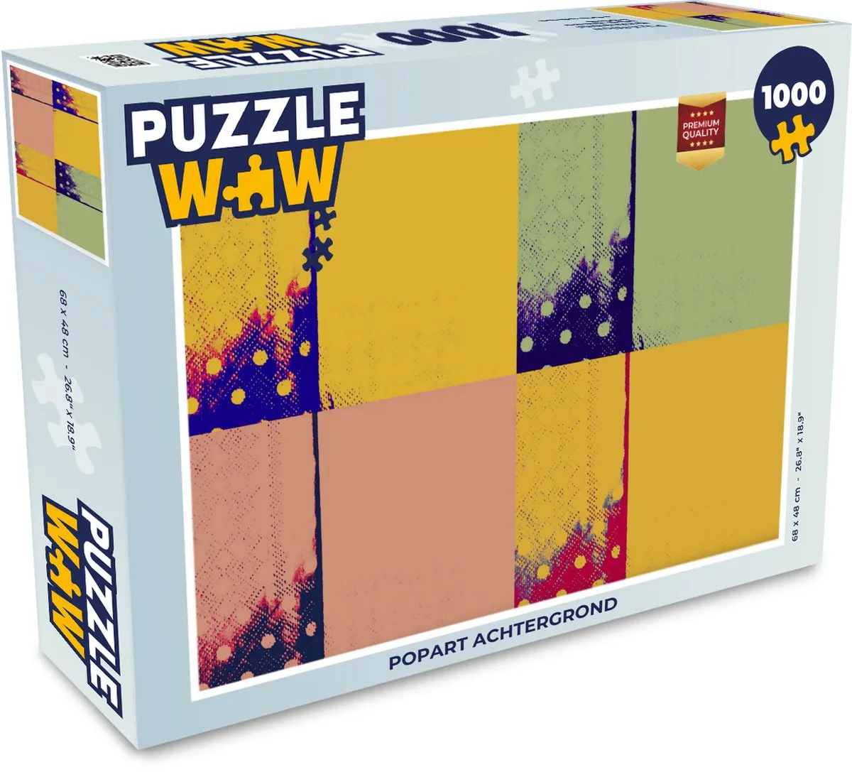 PuzzleWow Legpuzzel 1000 Stuks Multicolor - MPN 6017546223262